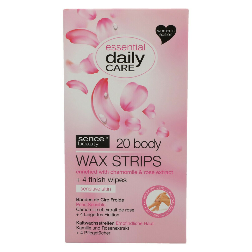 SENCE WAX STRIPS BODY 12X 20PCS