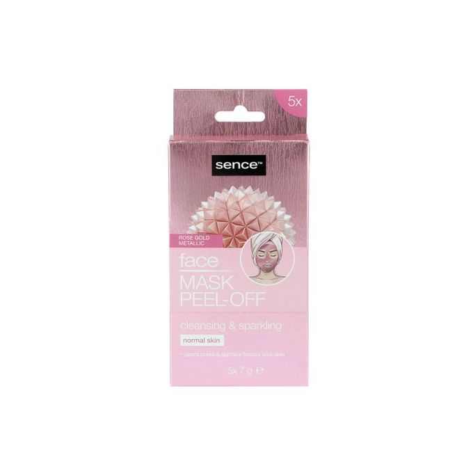 SENCE Face Mask Peel-Off Rose Gold Set 5x7gr