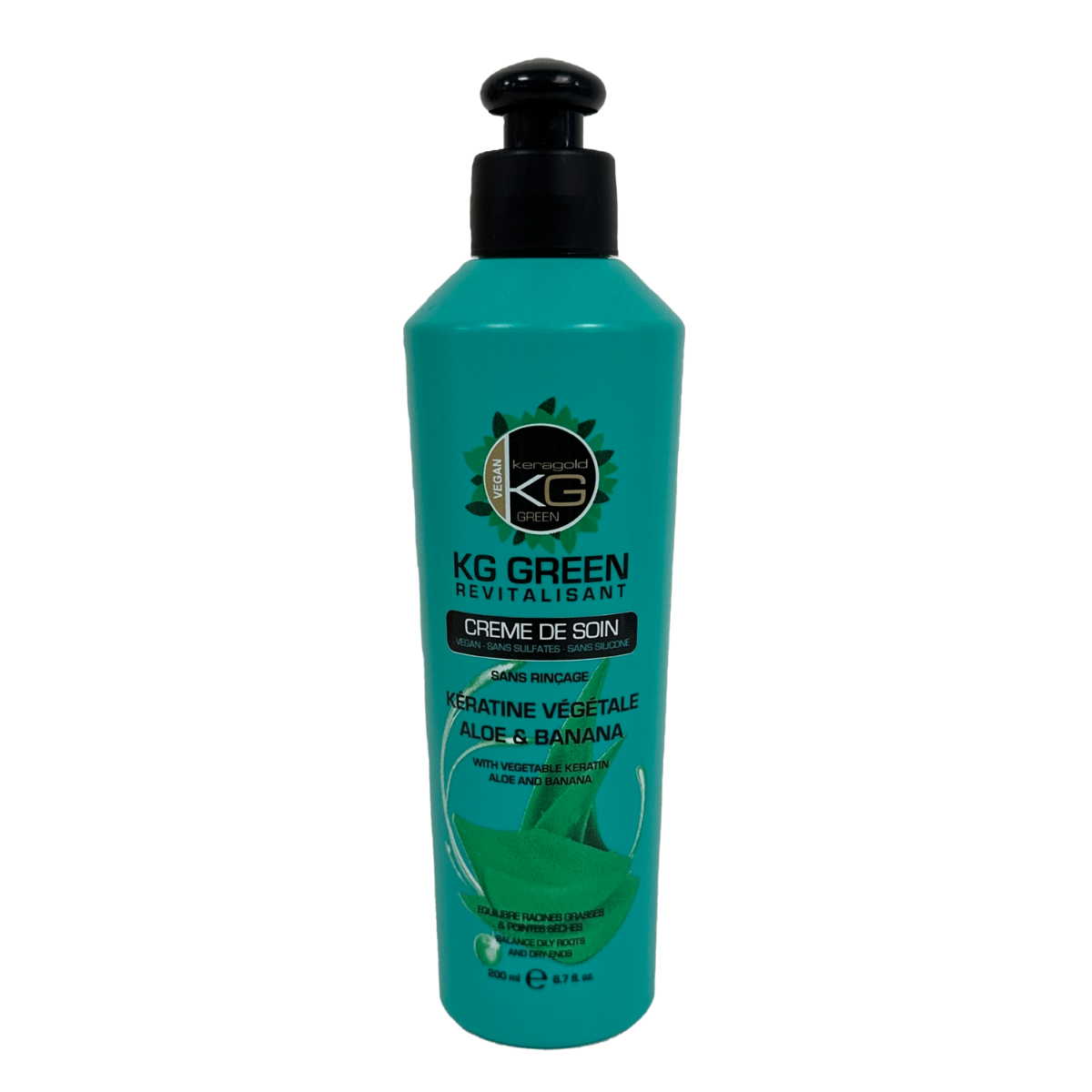 KERAGOLD GREEN HYDRATANT SOIN SS RINÇAGE 200ML