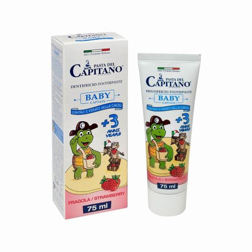 CAPITANO DENTIFRICE ENFANT FRAISE 75 ML