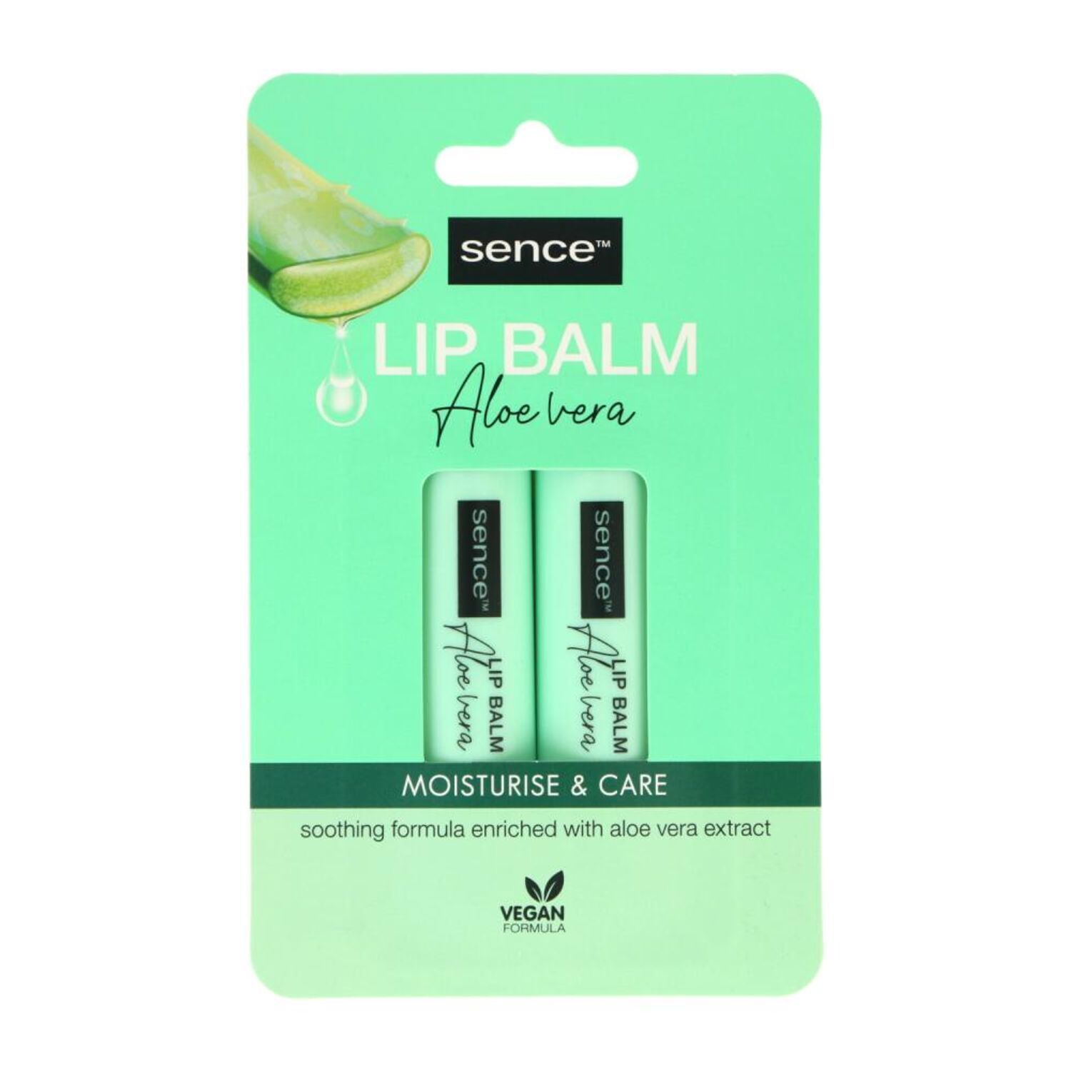 SENCE LIP BLAM ALOE VERA 2*4.3G