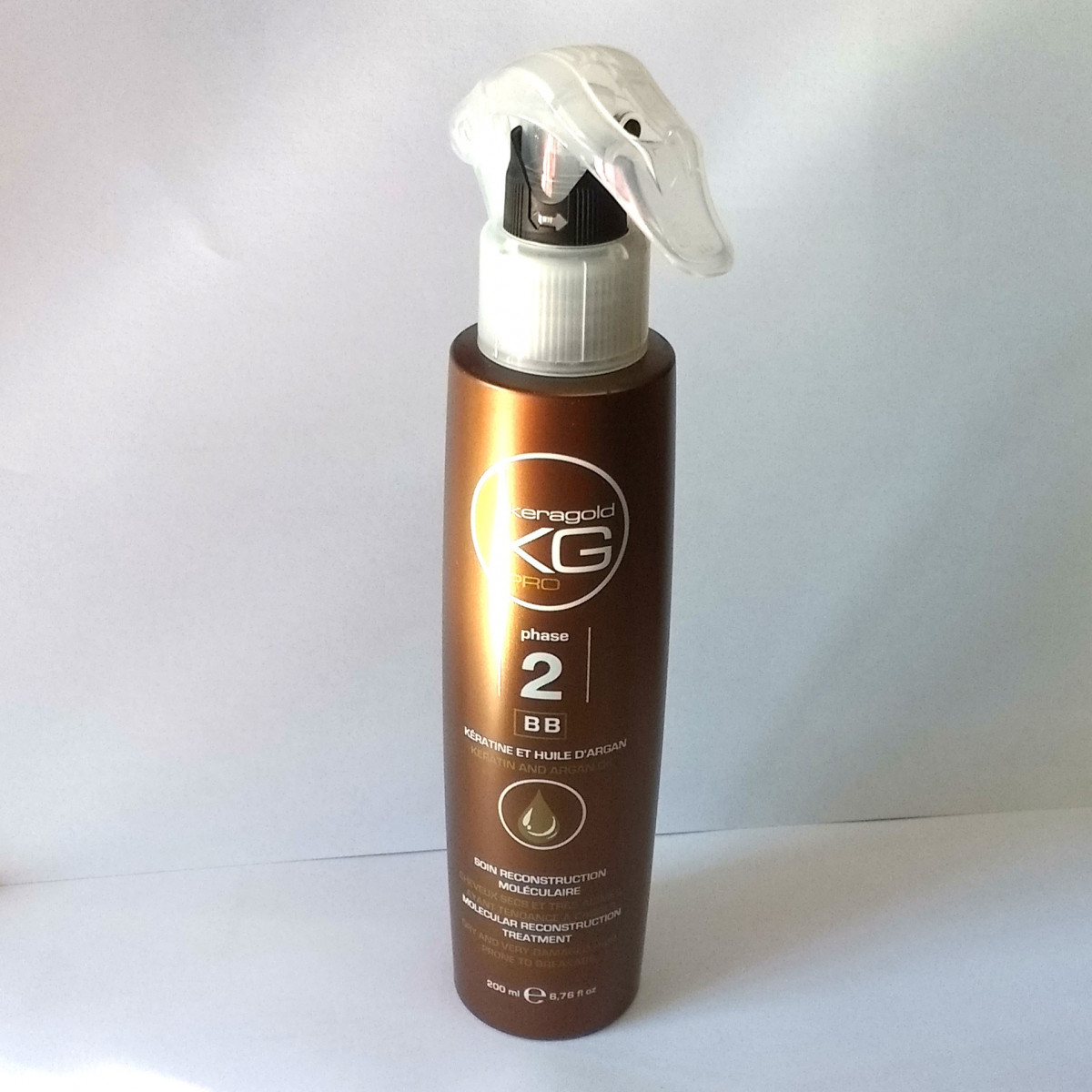 KERAGOLD PHASE BB SPRAY 200ML KERATINE ARGON