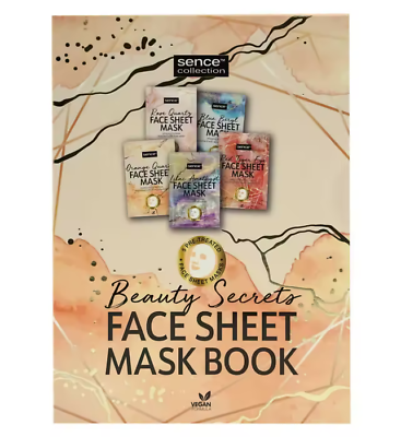 SENCE SHEET MASK BOOK 7 FACE TREAT 20ML