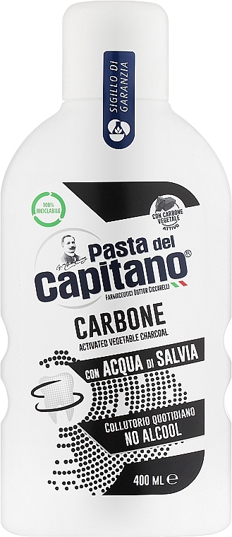 CAPITANO BAIN DE BOUCHE CARBONE 400 ML