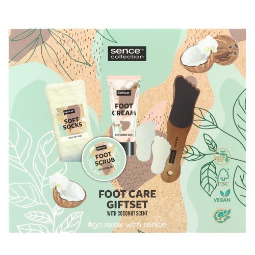 SENCE COFFRET FOOT CARE GIFTSET 5 PCS