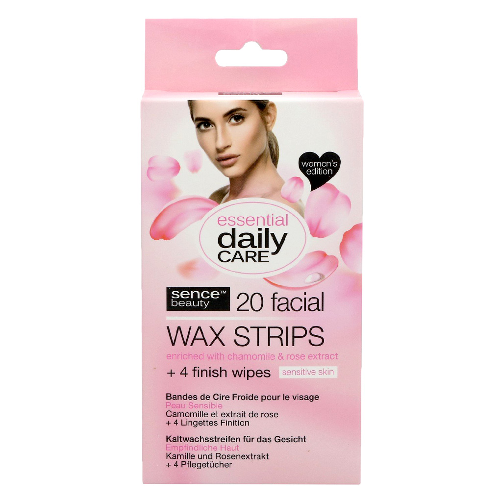 SENCE WAX STRIPS FACE 20PCS