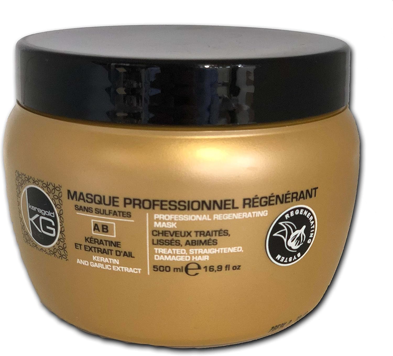 KERAGOLD MASQUE L'AIL SS SULFATES AB 500ML