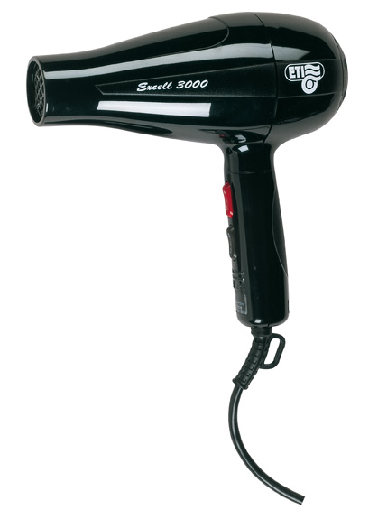 ETI SECHE CHEVEUX EXCELL 3800 BLACK