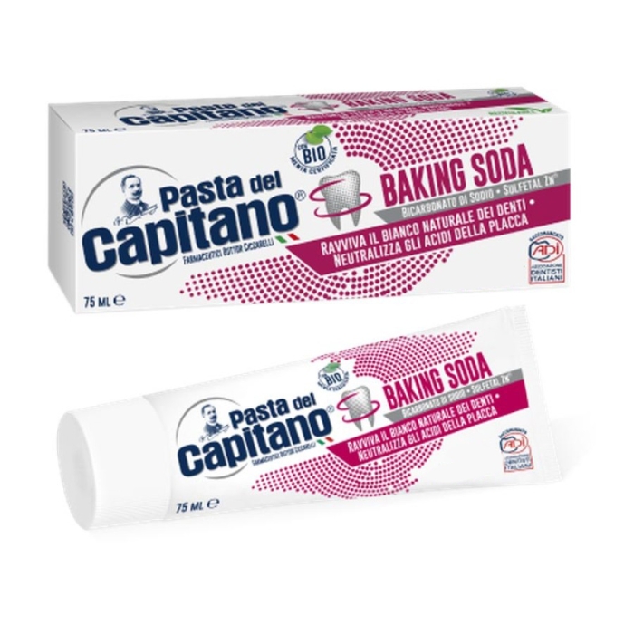 CAPITANO DENTIFRICE BAKING SODA 75 ML