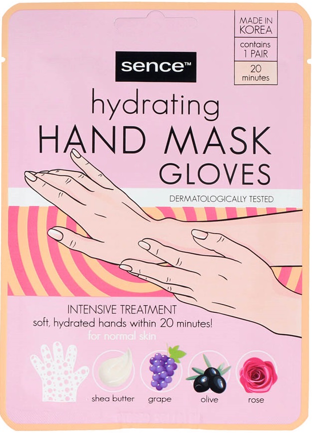 SENCE COFFRET DE 24PCS HAND MASK 18GR GLOVES