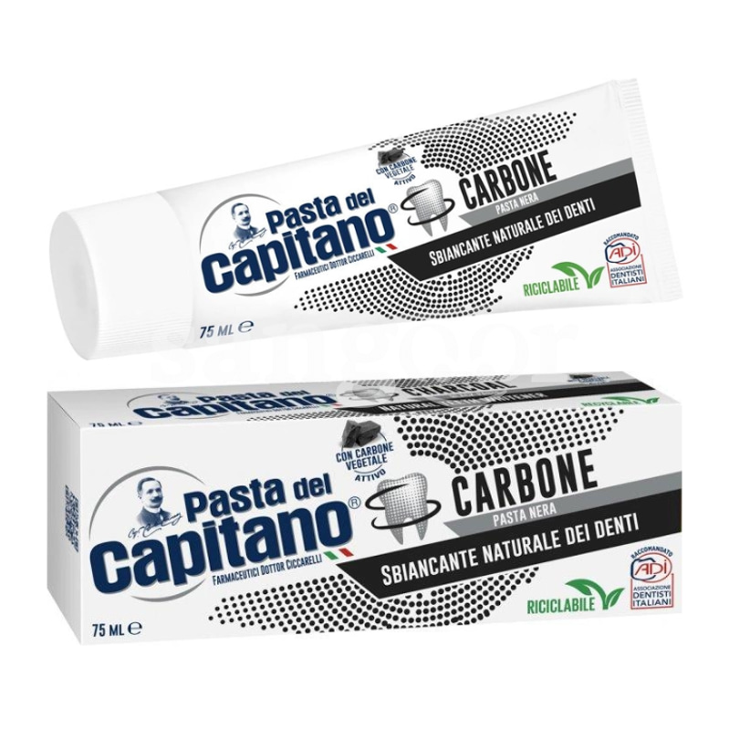 CAPITANO DENTEFRICE CHARBON NOIR 75 ML