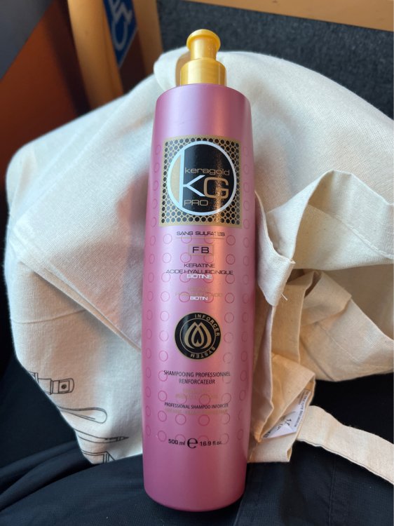 KERAGOLD SHAMPOO FB KERATIN ACIDE HYL 500ML