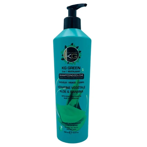 KERAGOLD GREEN SHAMPOO REVITALISANT 500ML