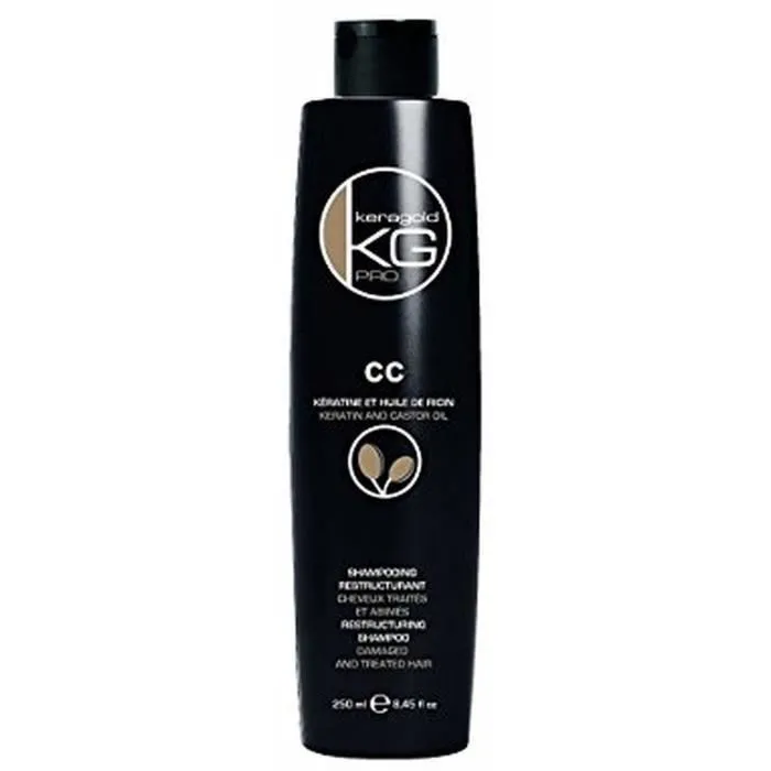 KERAGOLD SHAMPOO KERATINE ET HUILE DE RICIN 250ML CC